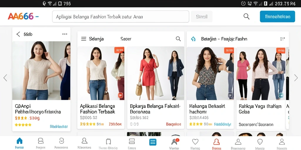 Tampilan antarmuka pengguna AA666 yang menarik dan fungsional.