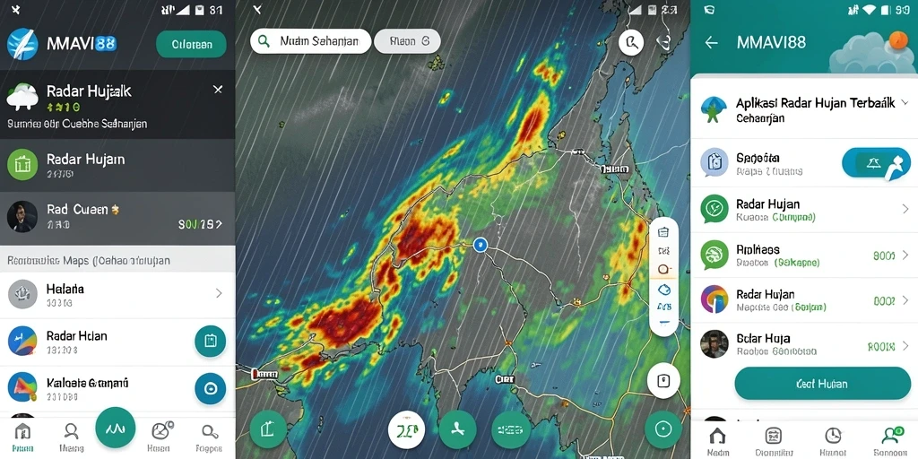 Antarmuka Radar Hujan AMAVI88 yang informatif dan mudah dibaca.