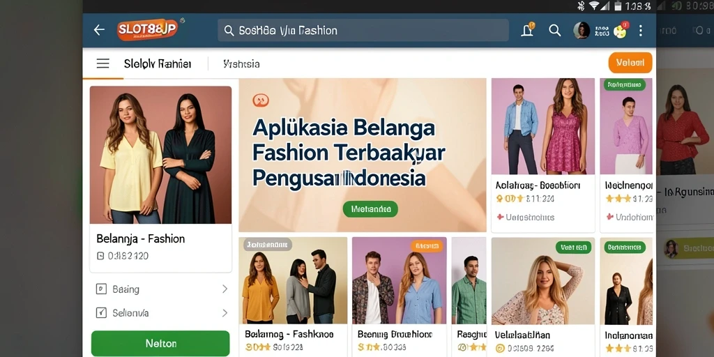 Tampilan antarmuka aplikasi SLOT88JP yang menarik dan fungsional.